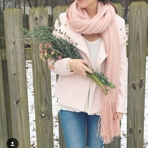 Blush pink old navy coat